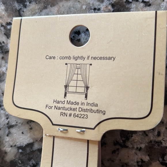 NWT Pair Decorative Curtain Tie Backs Bundle (2) 15” long 8” tassels - Picture 8 of 8